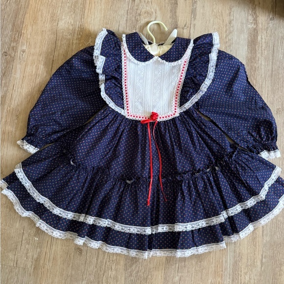 Vintage Girls Bryan Dress Twirly Dress 2T 3T
